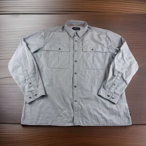 Orvis Troutbum Open Air Caster Vented Shirt Mens XL Long Sleeve Button Up Plaid